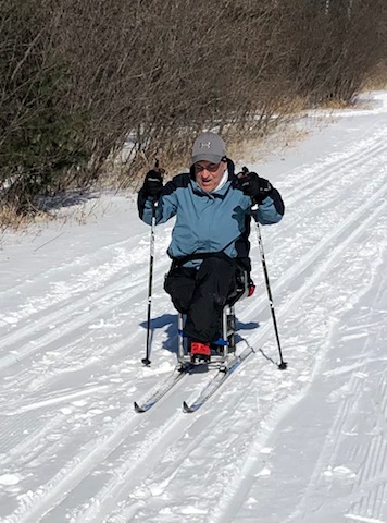 Sit skier