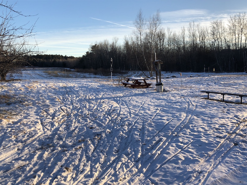 Bill Koch skiers left tracks